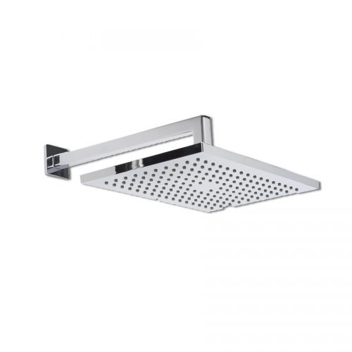 Правоъгълен душ, държач от стената