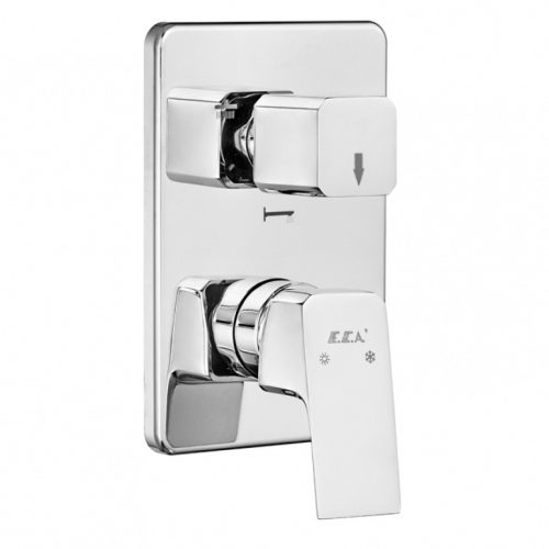 Смесител за вграждане с въртящ се керамичен превключвател