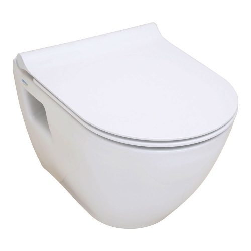 Конзолна WC-чиния SMART SM12 GTL SLIM Soft Close, с вградено биде