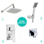 Комплект за вграждане ECA, серия TERRA + AR