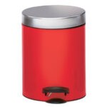 Кошче за тоалетна Meliconi New Line, 5 литра, червено