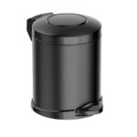 Кошче за тоалетна Meliconi OPERA, 5 литра, черно-черно, мат