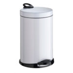 Кошче за тоалетна Meliconi OPERA, 14 литра, бяло-черно