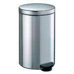 Кошче за тоалетна Meliconi BRUSHED STEEL 14 литра