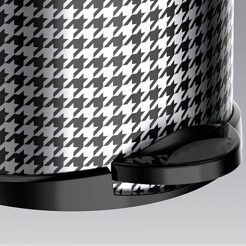 Кошче за тоалетна Meliconi OPERA, 5 литра, черно-бял квадрат