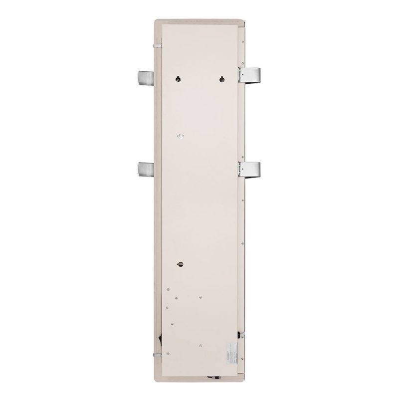 Лъчист отоплител за баня с акумулираща функция CLIMASTAR Slim 500W, бял гладък