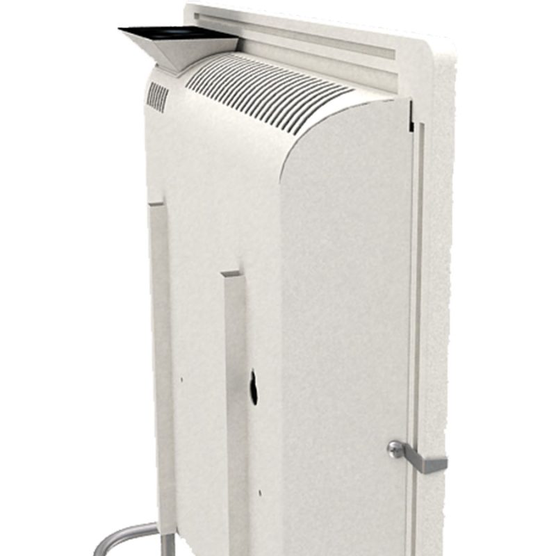 Електрически отоплител с акумулираща фунцкия CLIMASTAR Smart Pro 3in1 1000W, Бял гладък