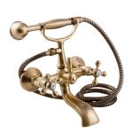 Смесител за вана в ретро стил, комплект