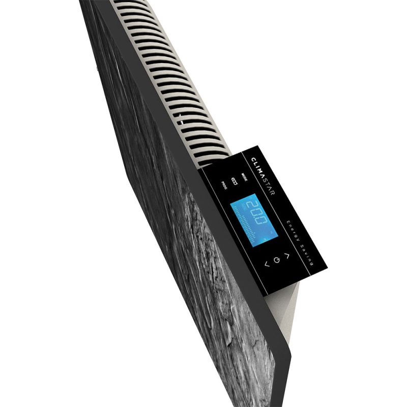 Електрически отоплител Star Wi-Fi 1000 W, черен релеф