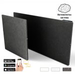 Електрически отоплител Star Wi-Fi 1000 W, черен релеф