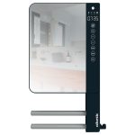 Конвектор за баня TELIA, огледален с поставка за кърпи 1000+800 W