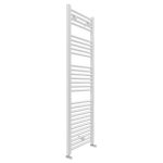 Водна лира за баня Crystal DIAMOND STRAIGHT WHITE 611 W, бяла, 1420×450 mm