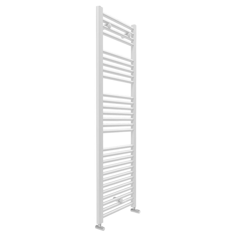Лира за баня Crystal DIAMOND STRAIGHT WHITE 611 W, бяла, 1420×450 mm