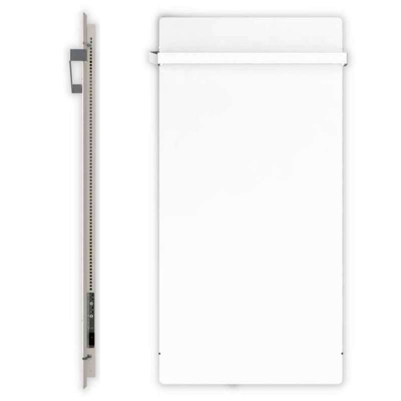 Лъчист отоплител за баня с акумулираща функция, CLIMASTAR Slim 800 W, бял