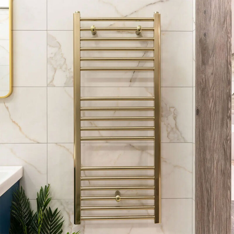 Водна лира за баня CORALLITE STRAIGHT SB-Brass 249 W, 800×500 mm