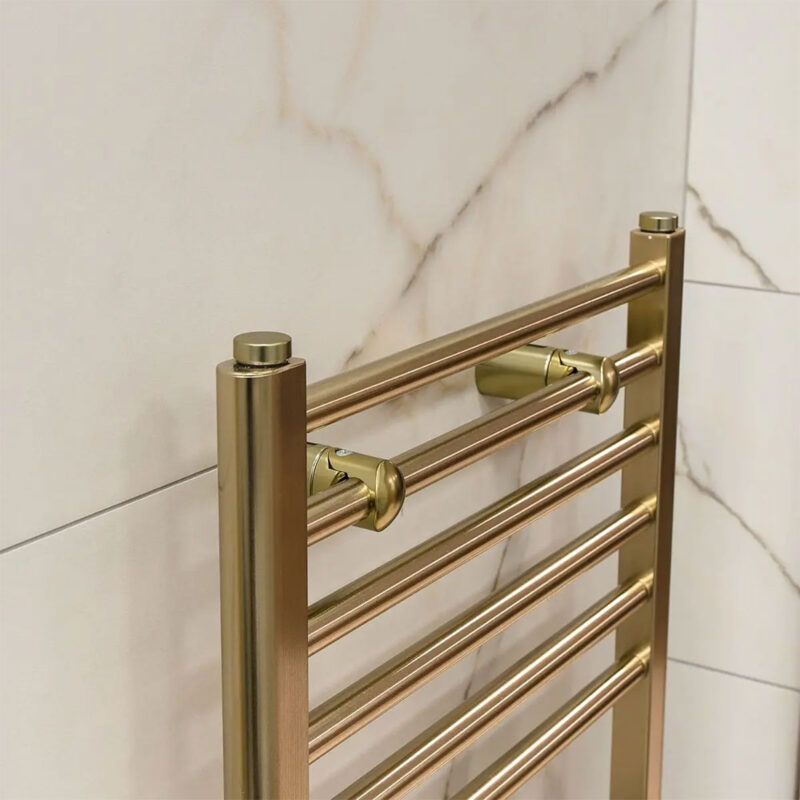 Водна лира за баня CORALLITE STRAIGHT SB-Brass 249 W, 800×500 mm