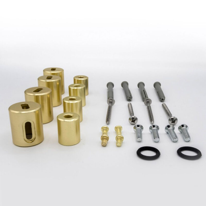 Водна лира за баня CORALLITE STRAIGHT SB-Brass 249 W, 800×500 mm