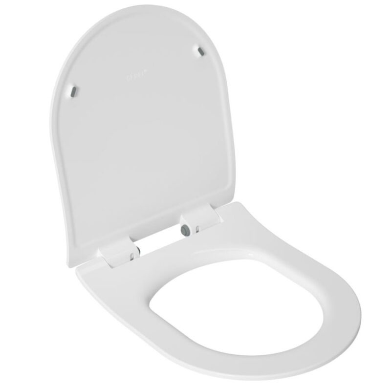Kонзолна тоалетна чиния SMART (SM 36) 495х355 мм без ръб (RIM Free/Rimless) с бавнопадащ капак (SLIM Soft Close)
