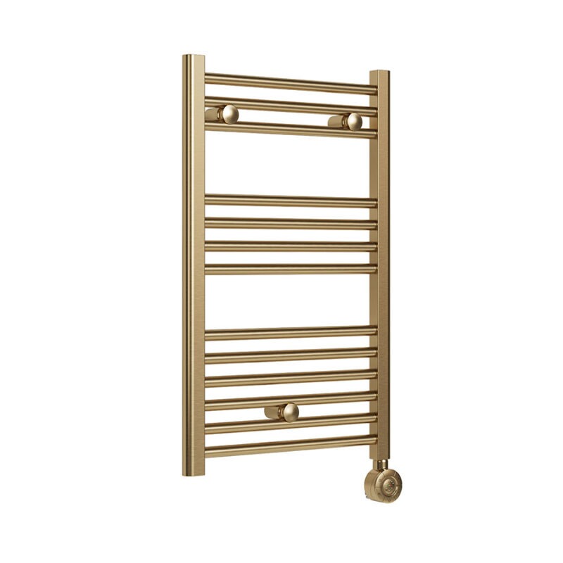 Електрическа лира за баня Crystal E-CORALITE 300 W, sb-brass, 800 X 500 mm