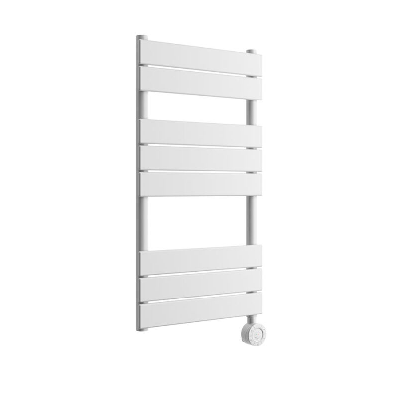 Електрическа лира за баня Crystal E-PEARL 300 W, бяла, 840 X 500 mm